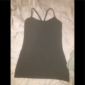 Black Lululemon tank